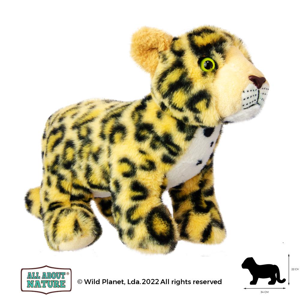 Peluche Leopardo Bebé All About Nature