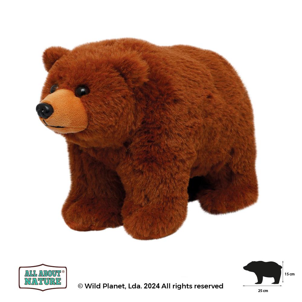 Peluche Urso Pardo All About Nature