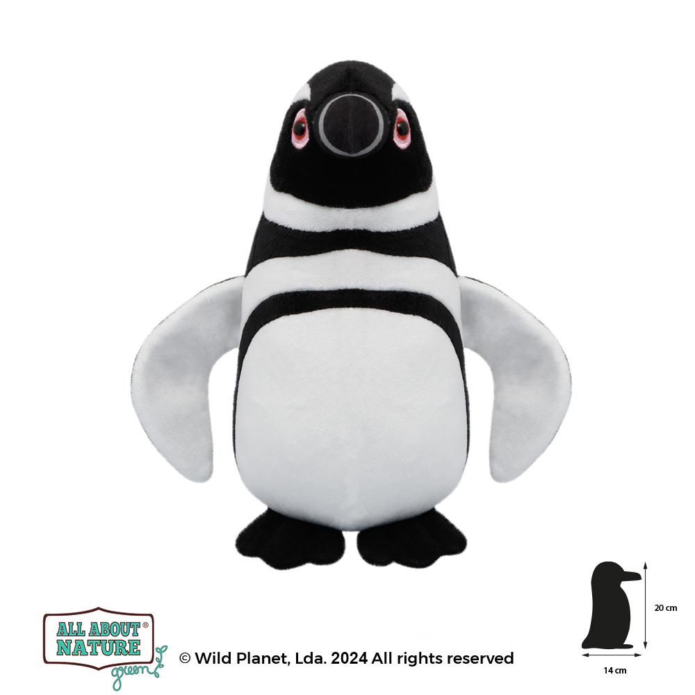 Peluche Pinguim de Magalhães All About Nature