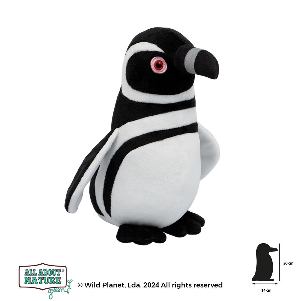 Peluche Pinguim de Magalhães All About Nature