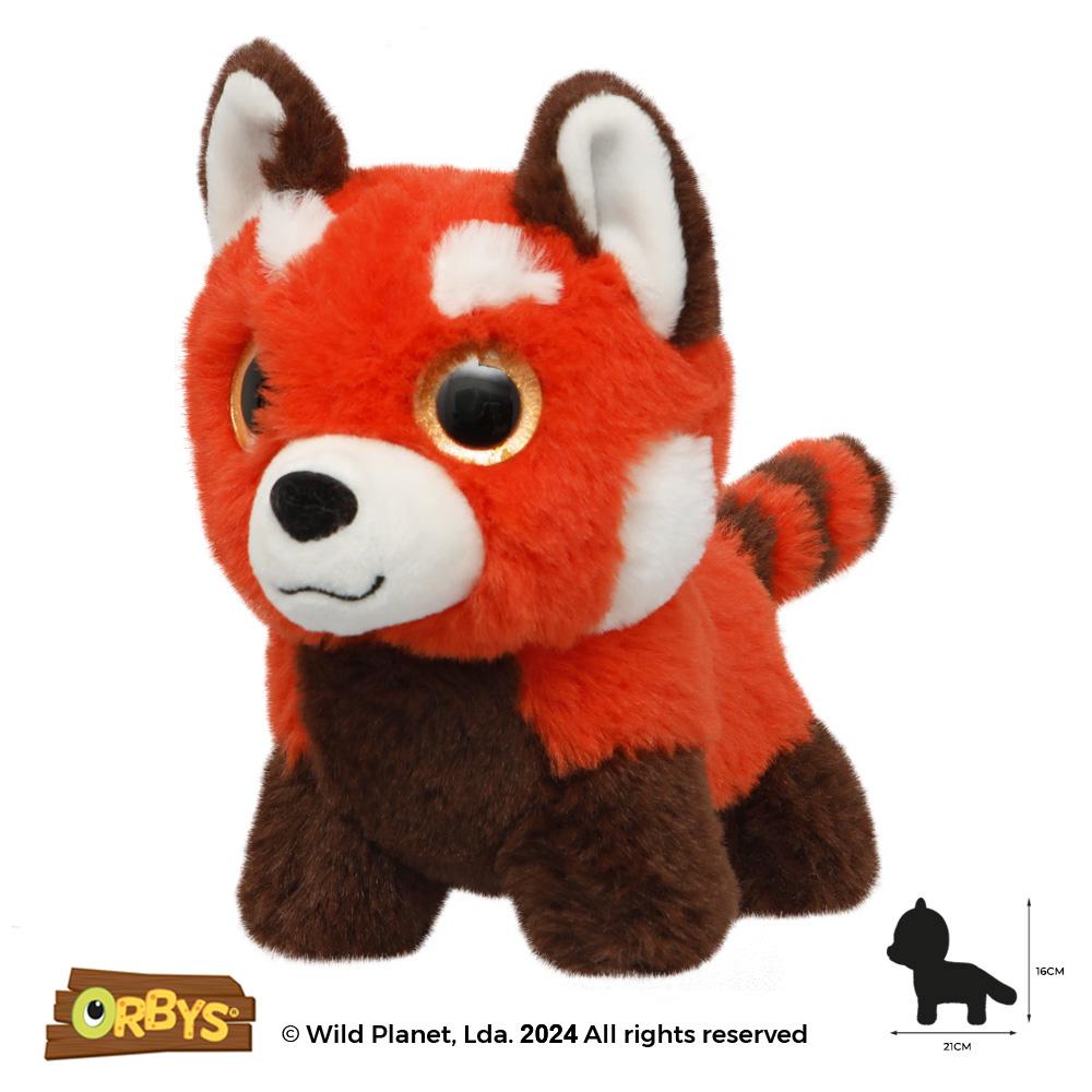 Peluche Panda Vermelho Orbys