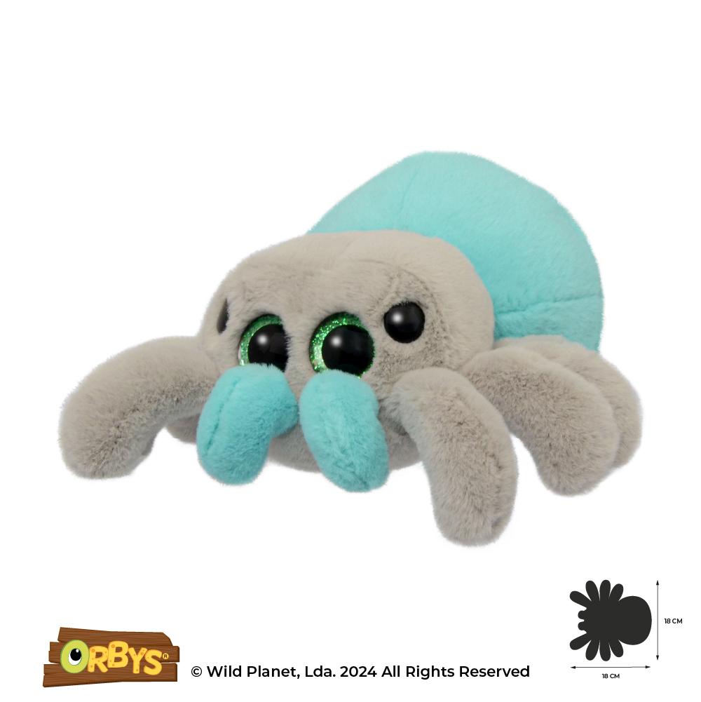 Peluche Aranha Saltadora Orbys