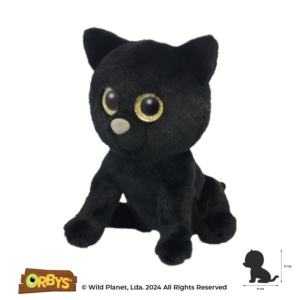 Peluche Gato Preto Orbys