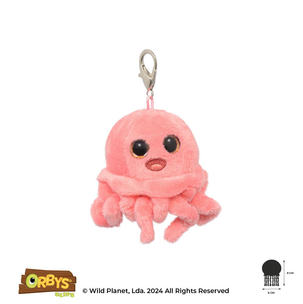 Porta Chaves de Peluche Medusa Orbys