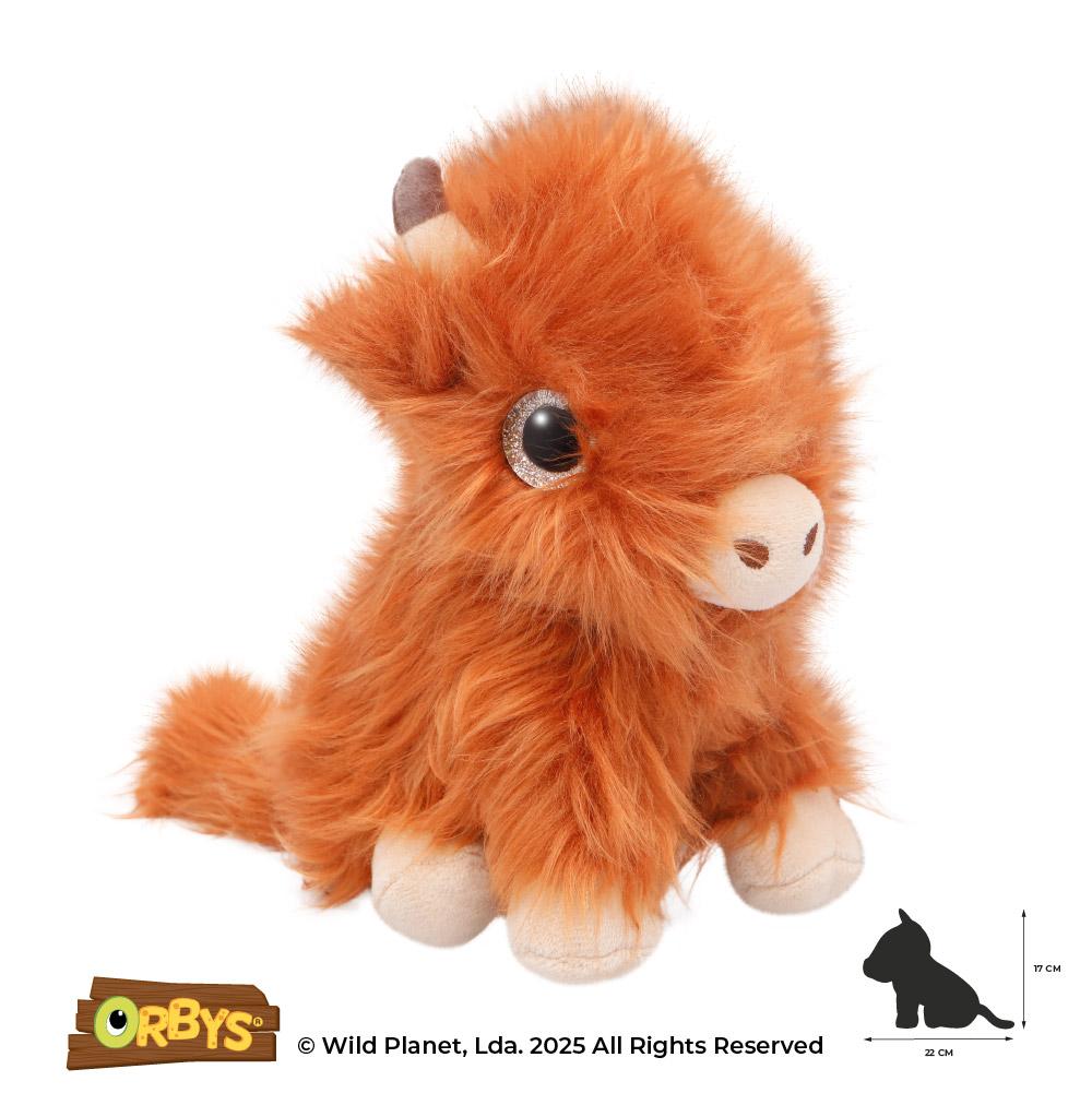 Peluche Vaca Highland Orbys