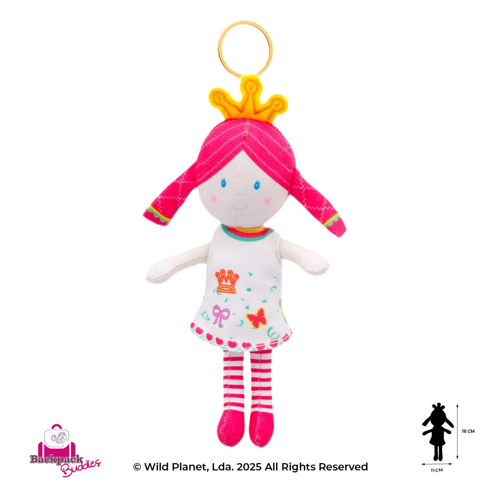 Porta-Chaves Princesa Vestido Branco Backpack Buddies
